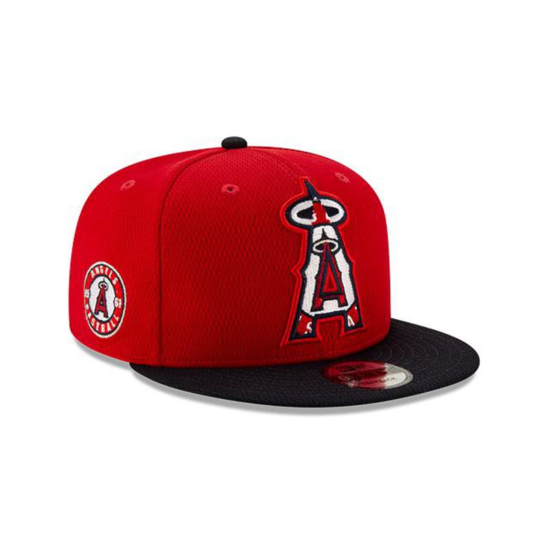 MLB Los Angeles Angels Batting Practice 9Fifty Snapback (ZPB6380) - Red New Era Caps